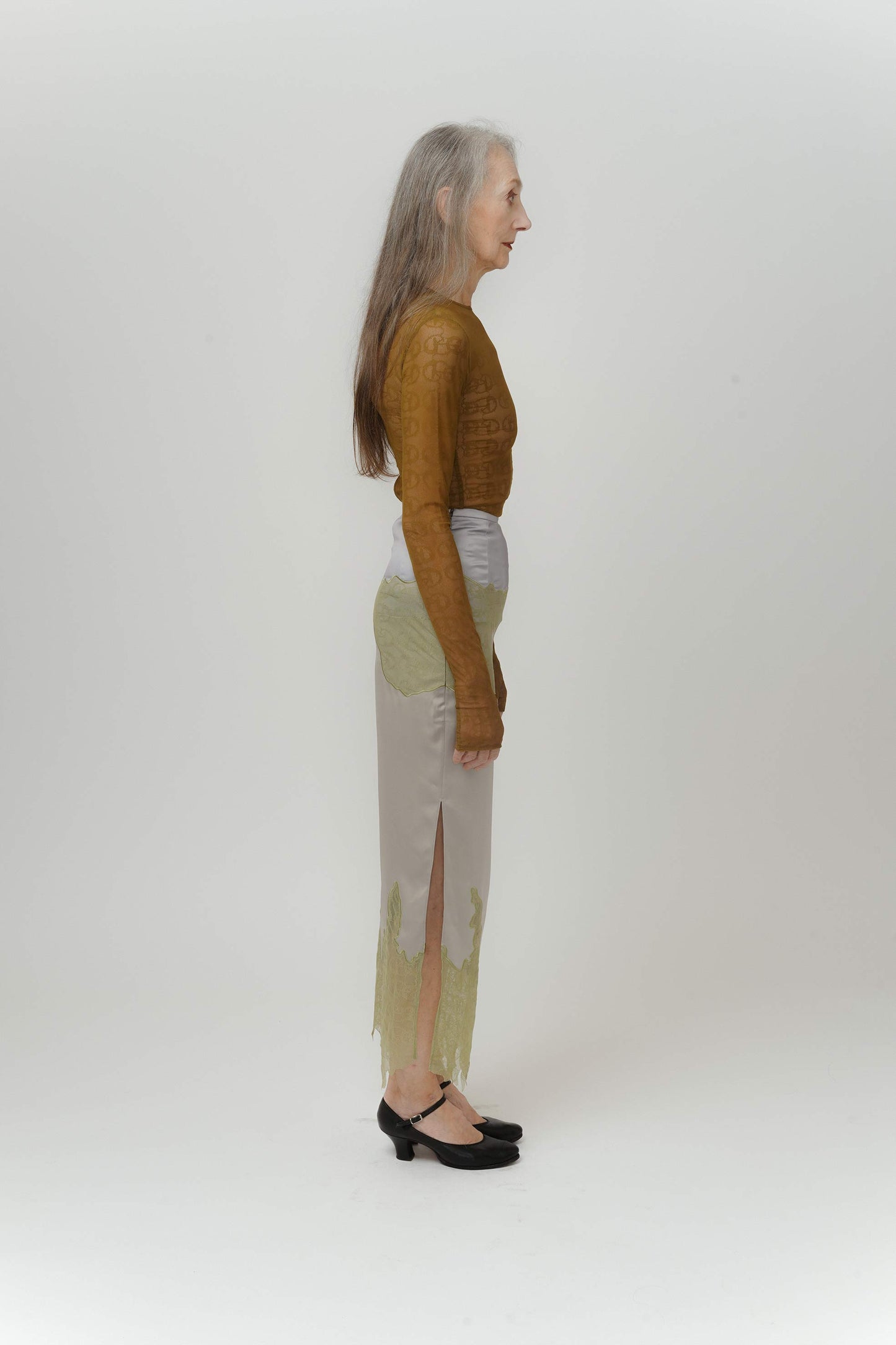 Mermaid Lace Stitched Skirt