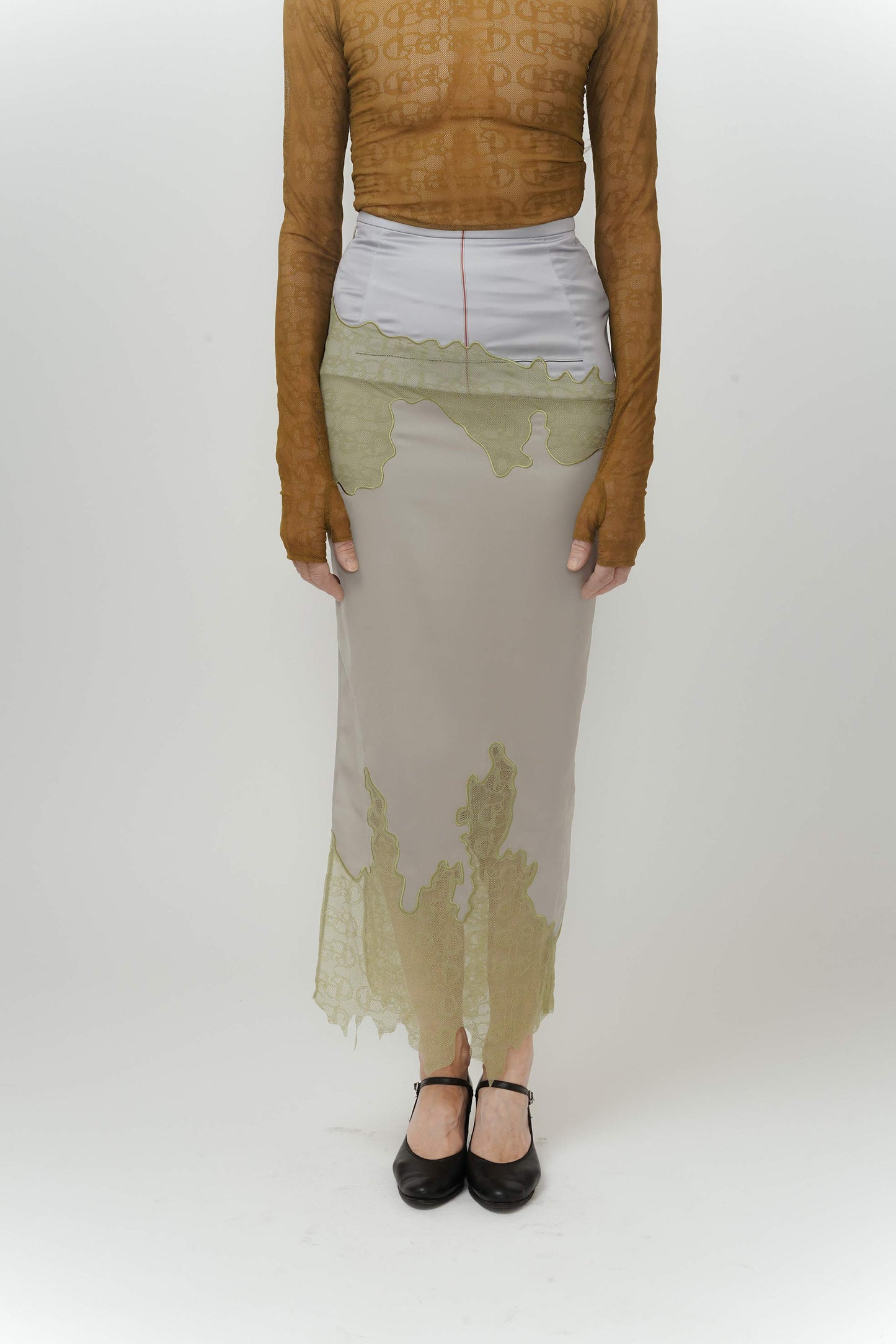 Mermaid Lace Stitched Skirt