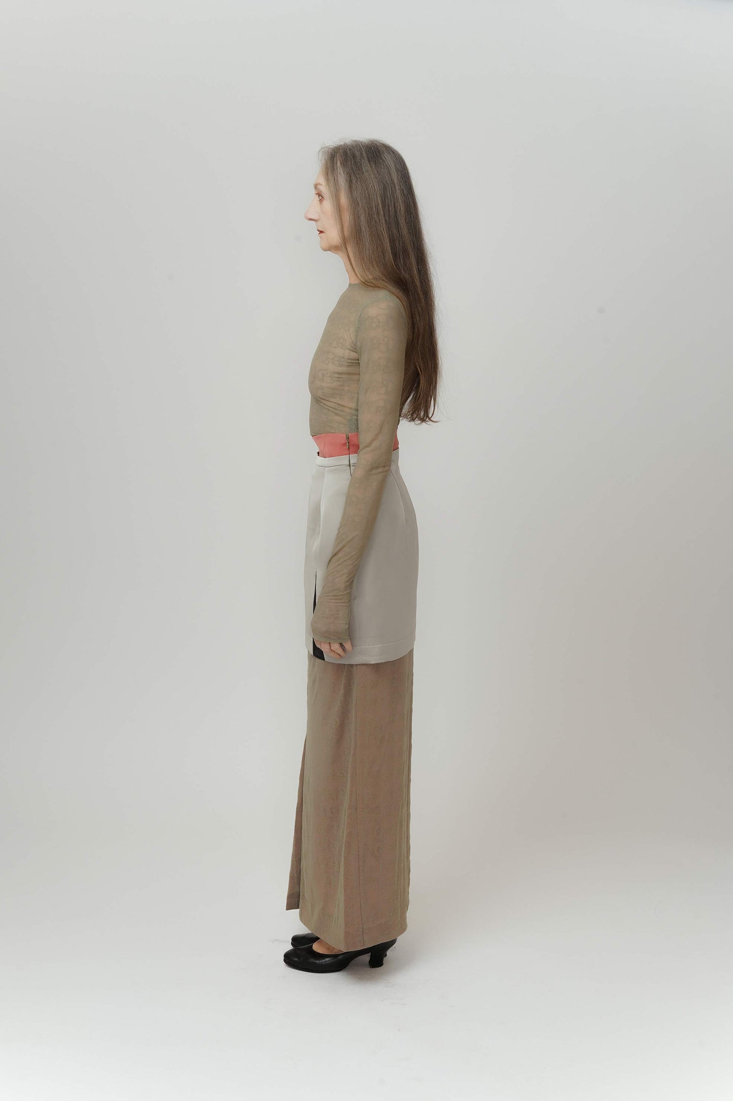 Ultra-high-Waist Skirt