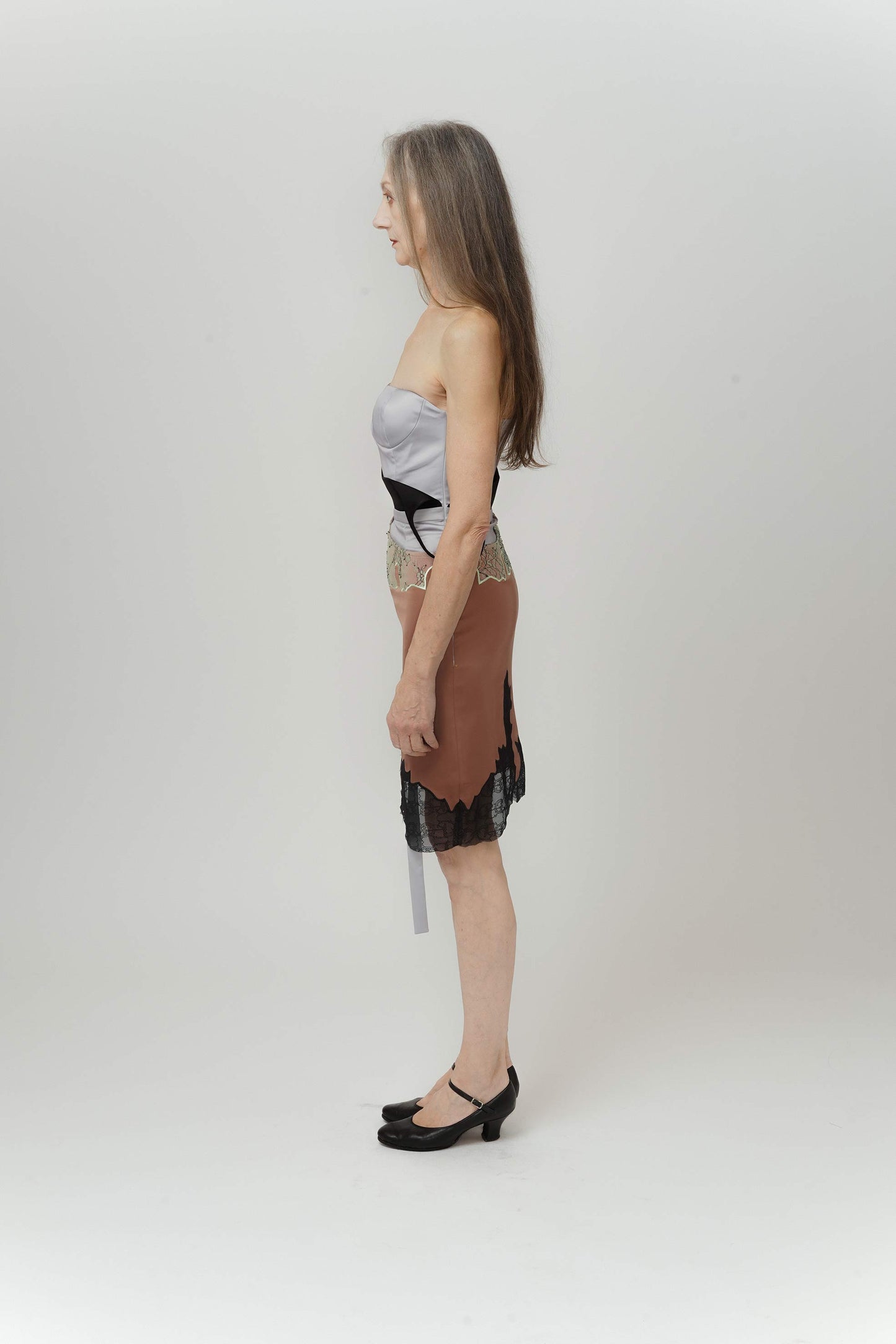 Half-sling Tube Top Dress