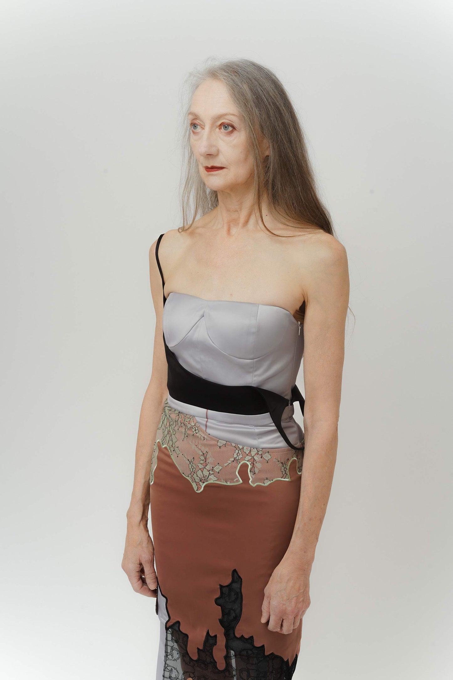 Half-sling Tube Top Dress