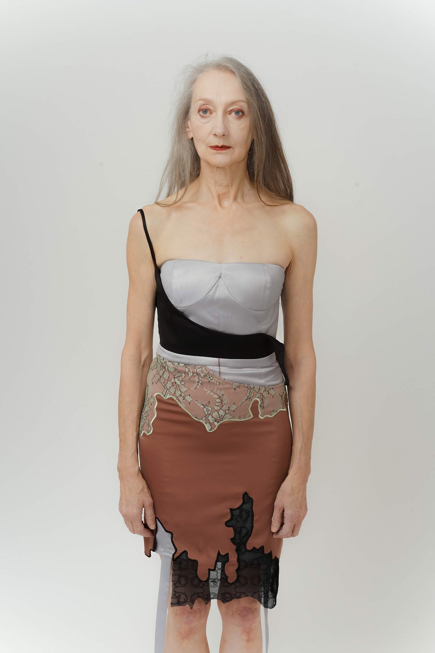 Half-sling Tube Top Dress