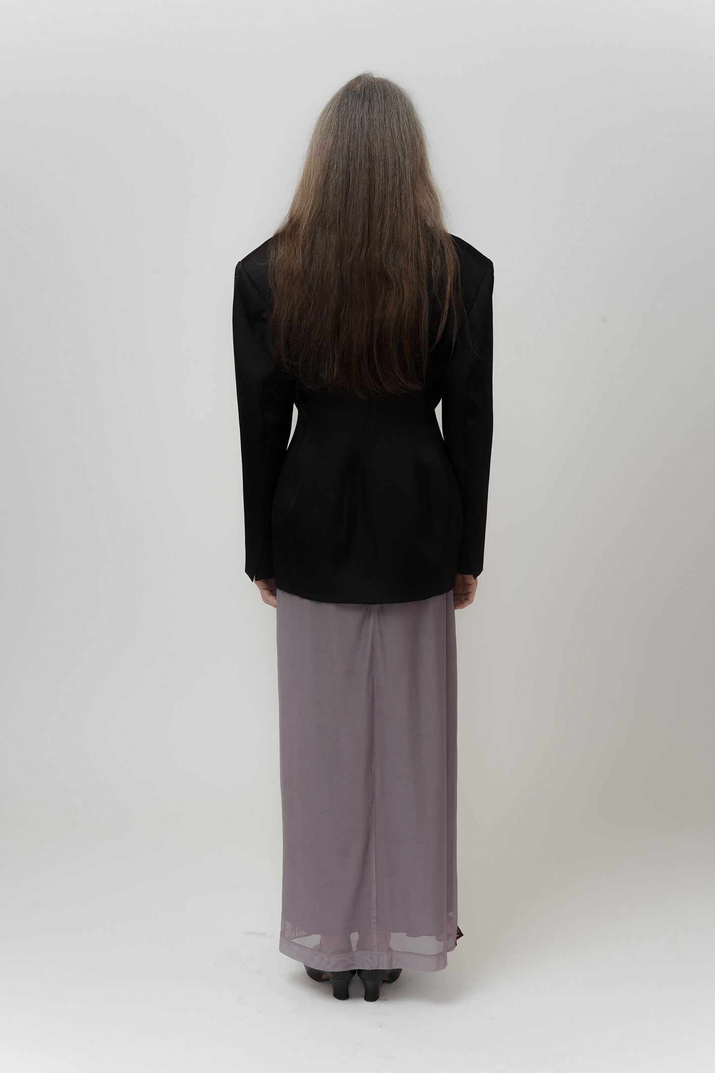 Architectural-silhouette Blazer