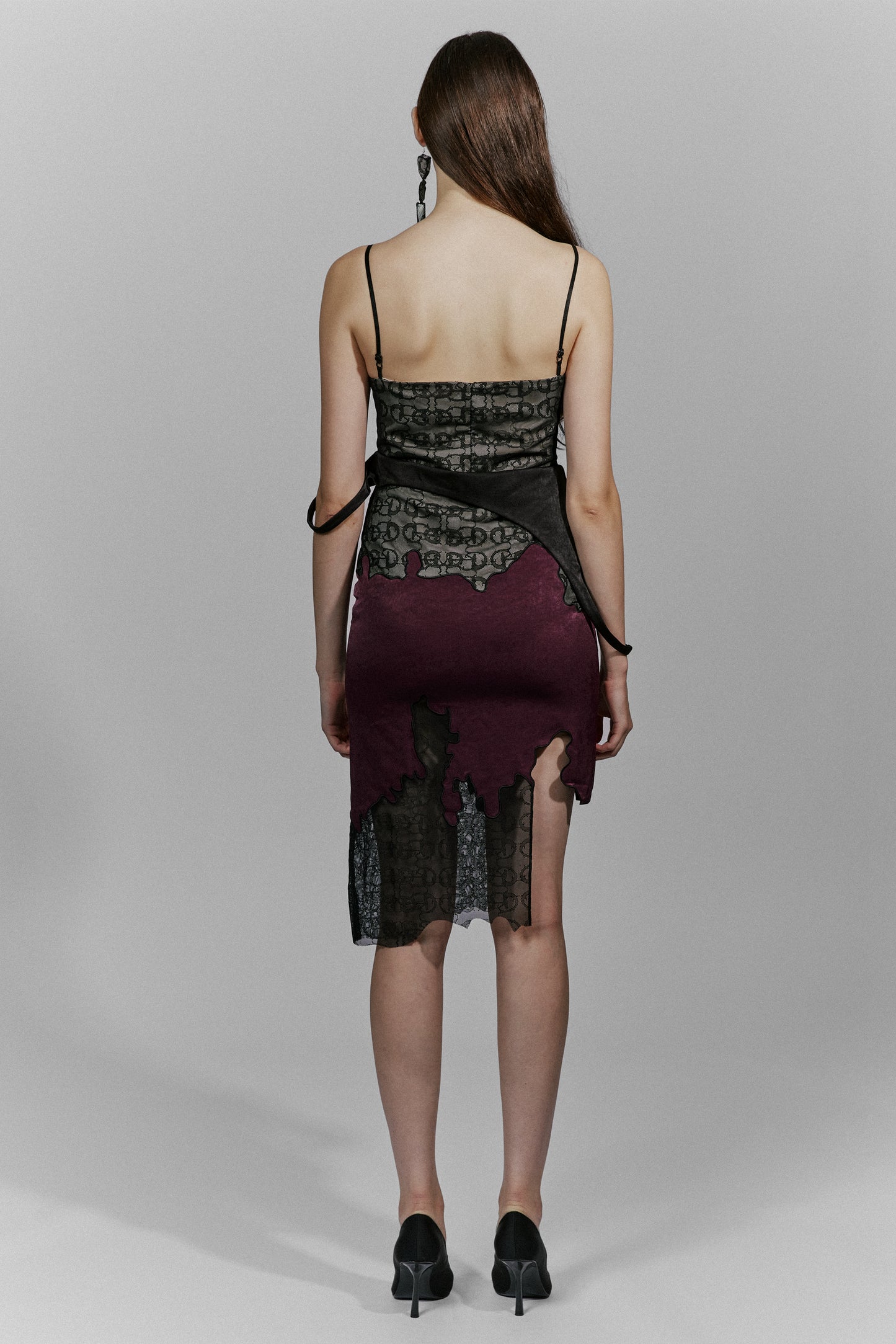 Half-sling Tube Top Dress