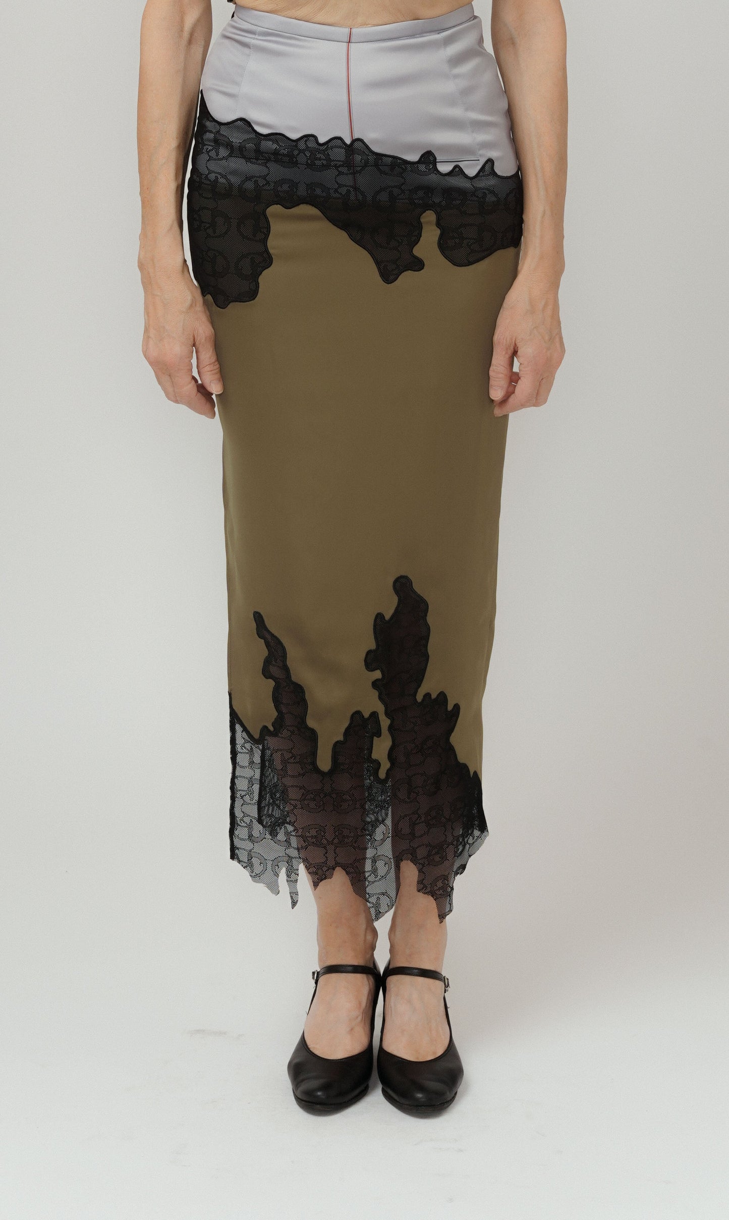 Mermaid Lace Stitched Skirt