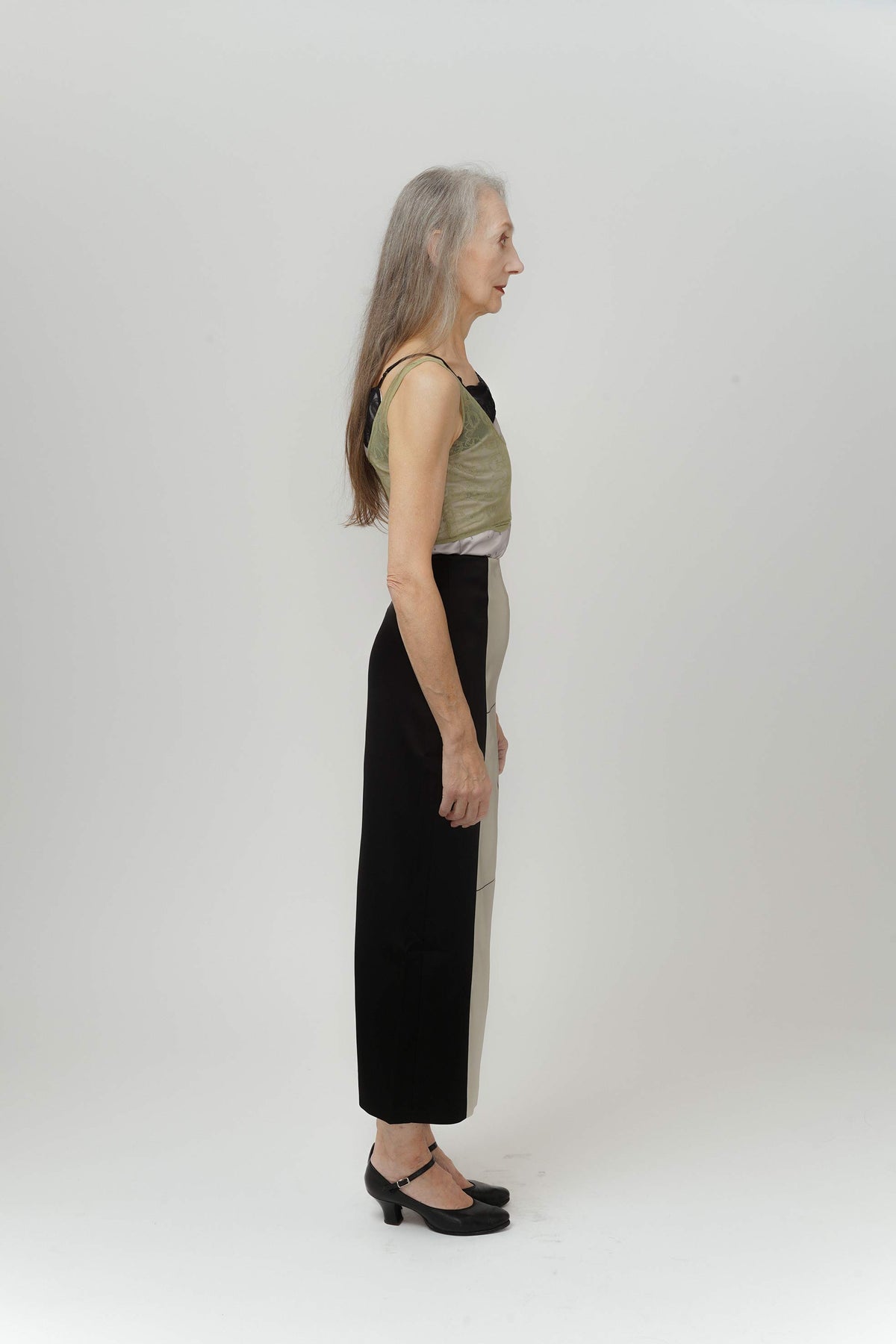 Signature Satin Midi Skirt