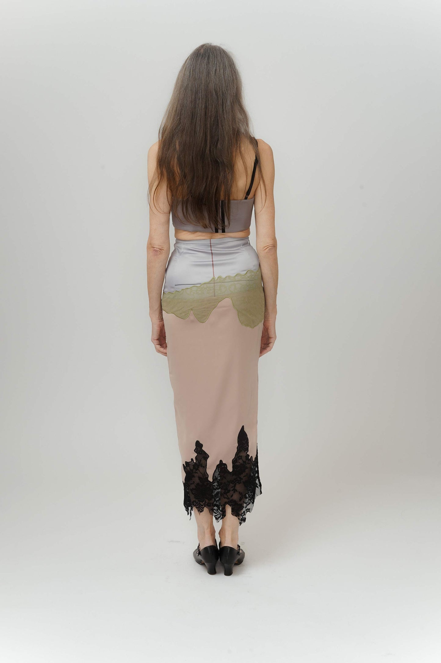 Mermaid Lace Stitched Skirt