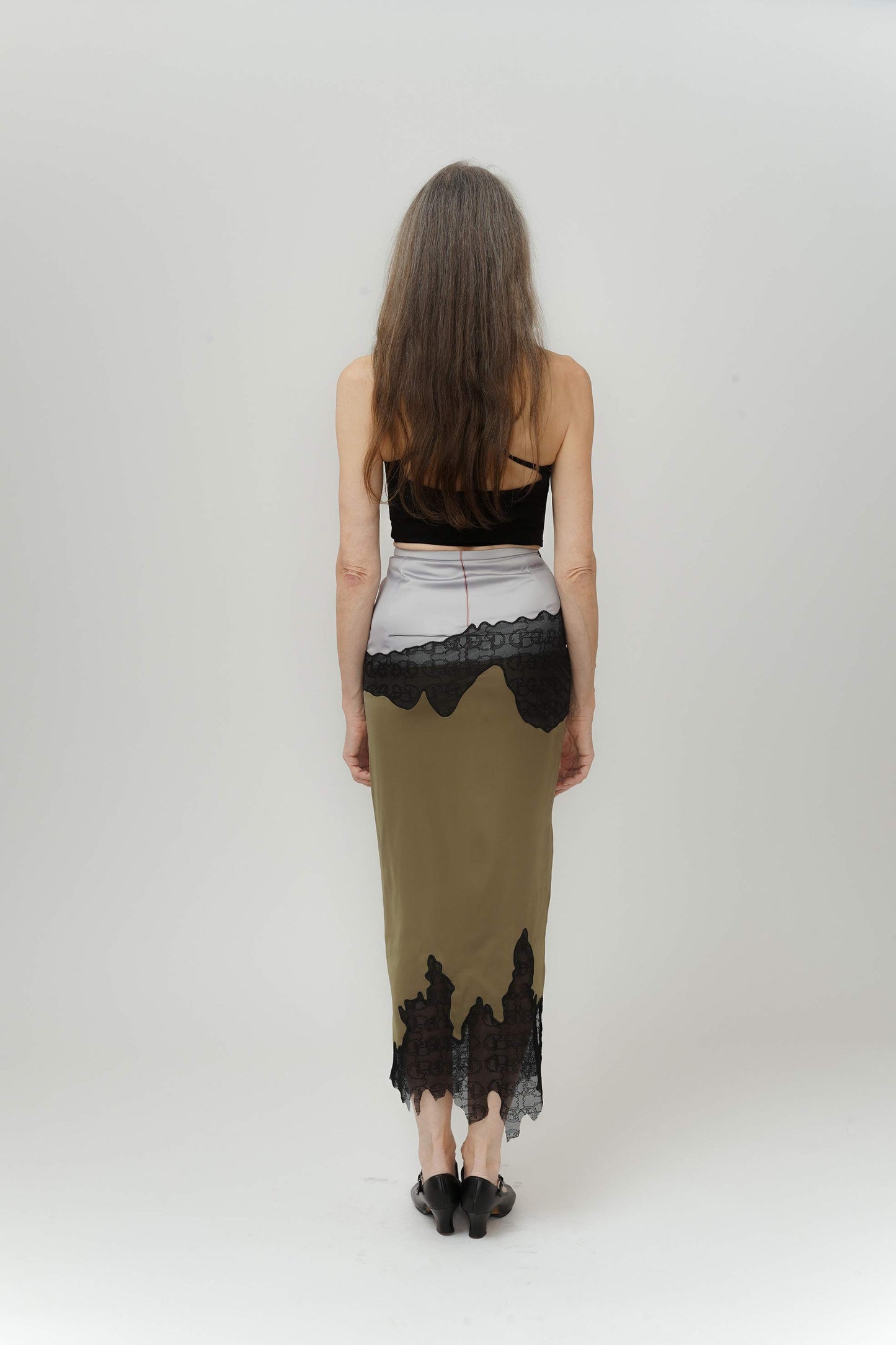 Mermaid Lace Stitched Skirt