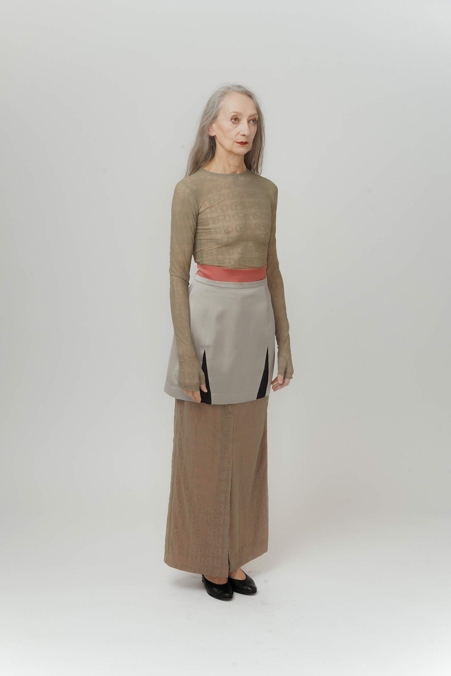 Ultra-high-Waist Skirt