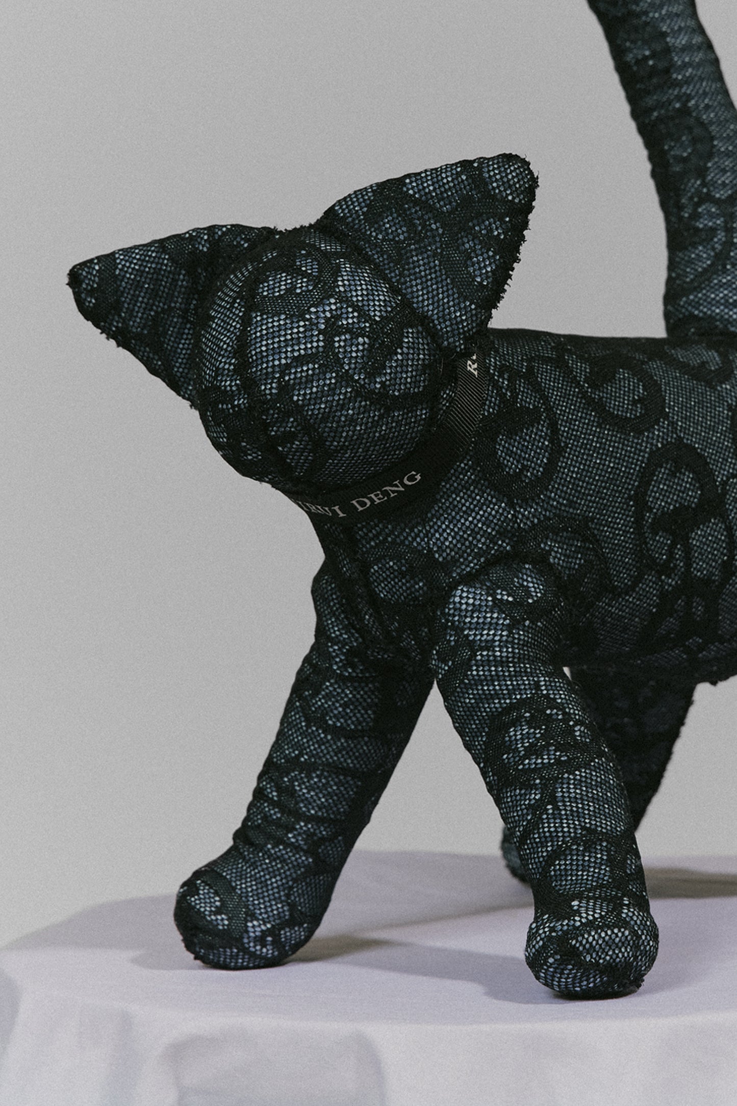 Lace Crocheted Cat